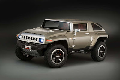 Front side Hummer HX Concept