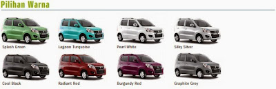 Pilihan Warna Karimun Wagon R