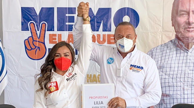 Se une candidata del PSI a campaña de Guillermo Velázquez