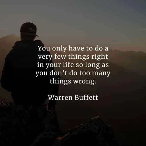 Famous quotes and sayings by Warren Buffett