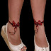Ankle Tattoo Designs for Girls