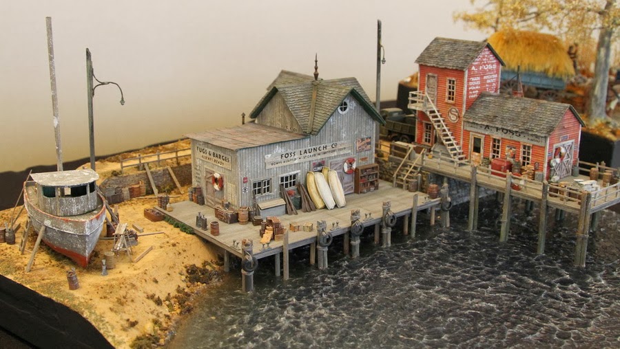  just one of many models and dioramas on display at this years EXPO