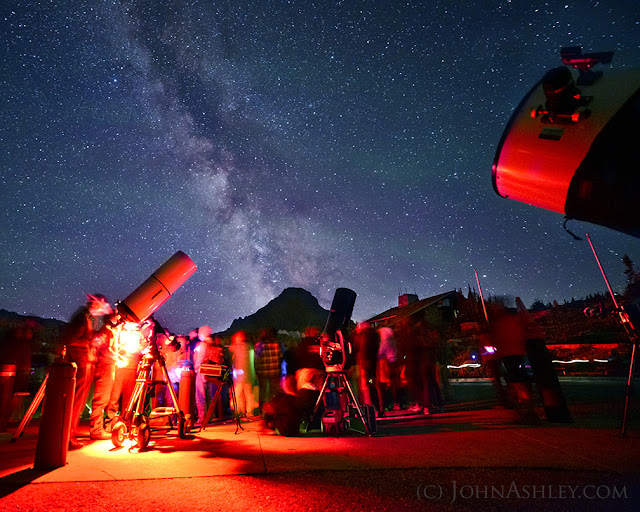 Glacier National Park star party (c) John Ashley