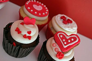 Cupcakes y Magdalenas de San Valentin