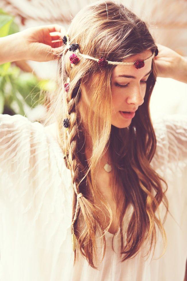 Más de 1000 ideas sobre Peinados Hippie en Pinterest Cabello De  - Peinados Estilo Hippie Chic