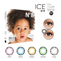 SOFTLENS MURAH ICE N8 BIG EYES 16MM (ADA MINUS) Exoticon