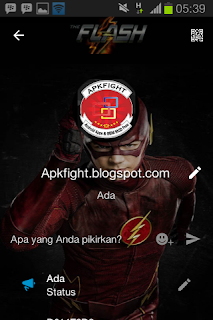 BBM Mod Tema The Flash v2.13.1.14 Apk Terbaru