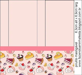 Cupcake Themed Party Free Printable Candy Bar Labels.