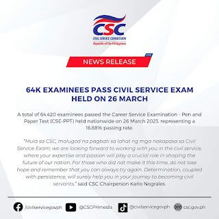 march 26 civil service exam.passers
