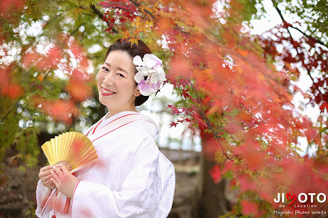 彦根城で結婚式前撮り撮影