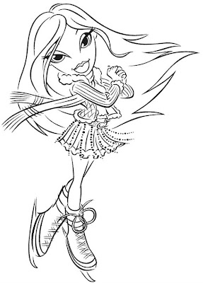 Bratz Coloring Pages on Bratz Coloring Pages