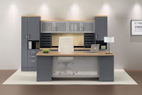 Global Zira Modular Executive Office Components