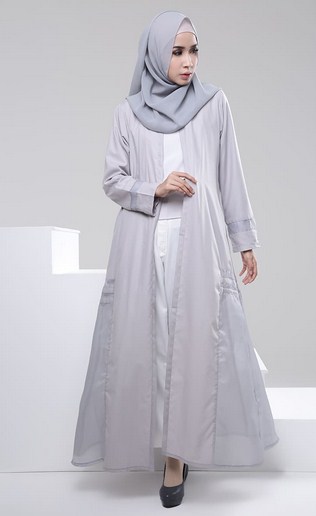 Ragam Model Baju Long Dress Muslim Modern untuk Wanita  