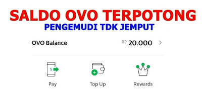 Pengemudi GRAB Tidak Menjemput Tapi Saldo OVO Terpotong