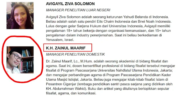 Cendekiawan Nahdliyin Berkunkung ke Israel Bajingan satu ini pengurus organisasi lobi zionis berkedok kerukanan antar agama 👇