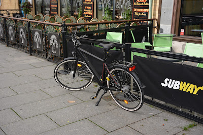 Mer cykelställ i centrala Borås