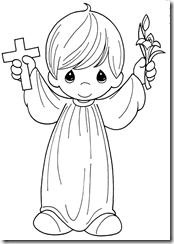 Baptism ideas coloring pages