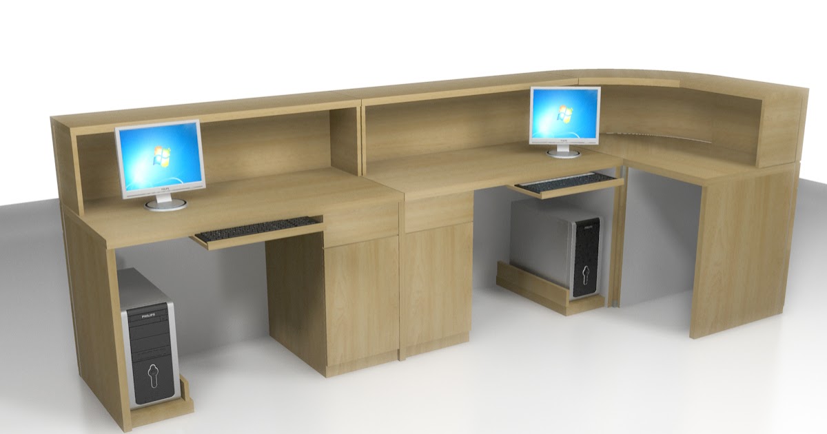  OFFICE  FRONT  DESK  and PARTITION Meja  Customer Service 