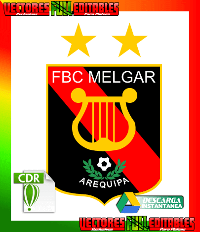 insignia logo de melgar calcomania para vinilo