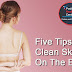 Five tips for clean skin on the back- Positive Health Center