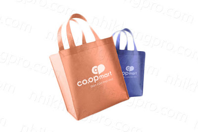 may túi vải không dệt coop mart