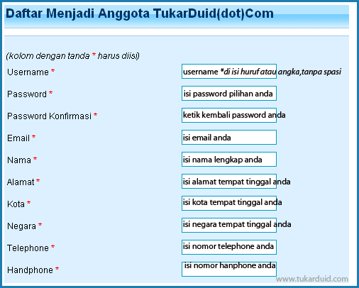 Cara Daftar dan Verifikasi di TukarDuid