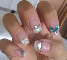 Nail art rhinestones