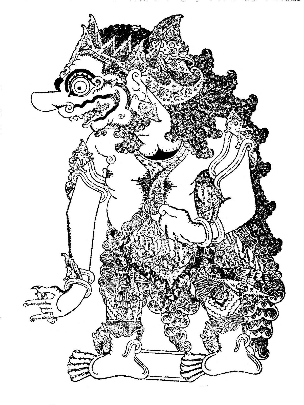 GALERI SENI RUPA SKETSA WAYANG