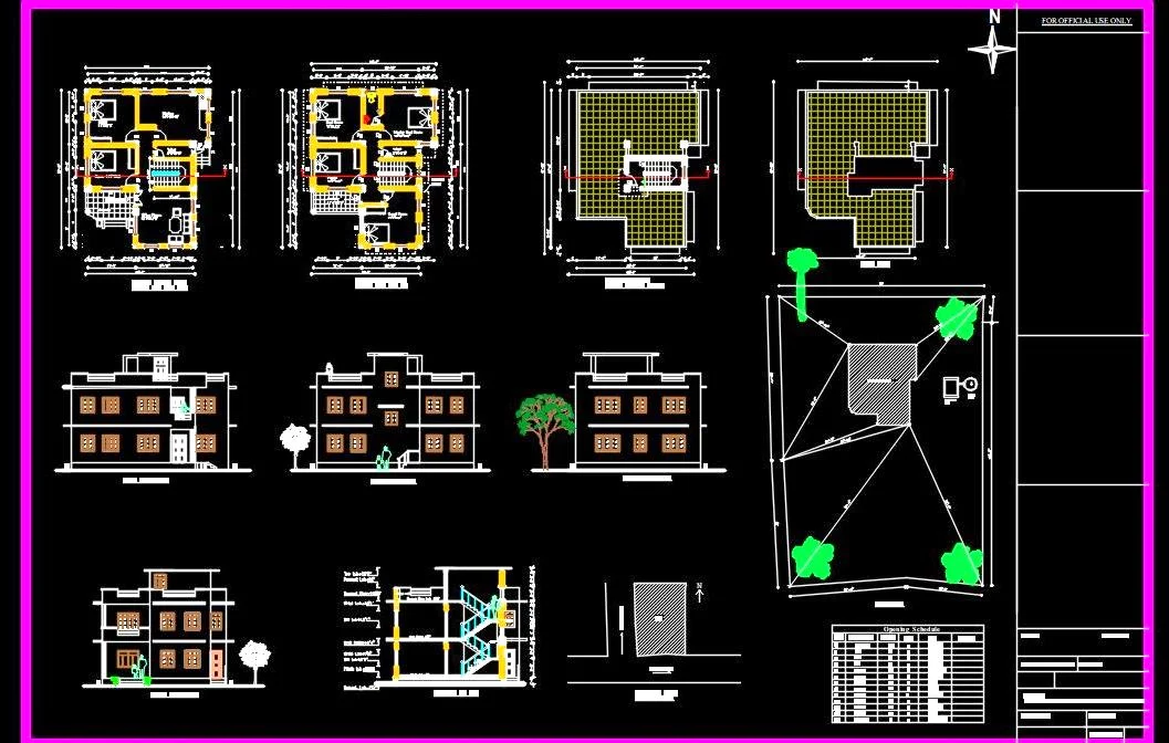 Residential Building Submission Drawing (30u0027x40u0027) DWG Free Pertaining To 30 X 40 House Plans Autocad