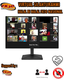Virtual Silahturahmi, Halal Bi Halal FK3O Nasional