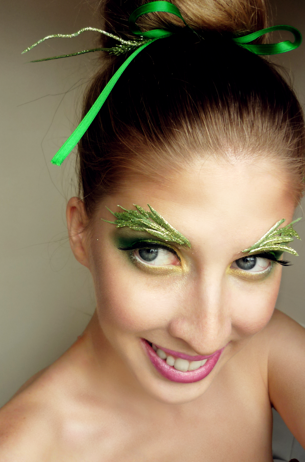 Disney Series Tinkerbell W Hair Tutorial Meredith Jessica Makeup