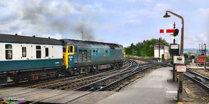 50021 at Exeter St Davids