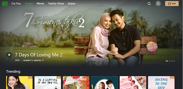 Cara Tonton Drama 7 Hari Mencintaiku 2 Secara Online Dan Percuma Melalui Aplikasi IQIYI