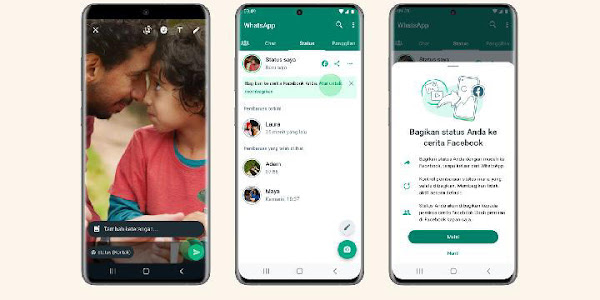 WhatsApp New Feature: Automatically Share Status Updates to Facebook Story