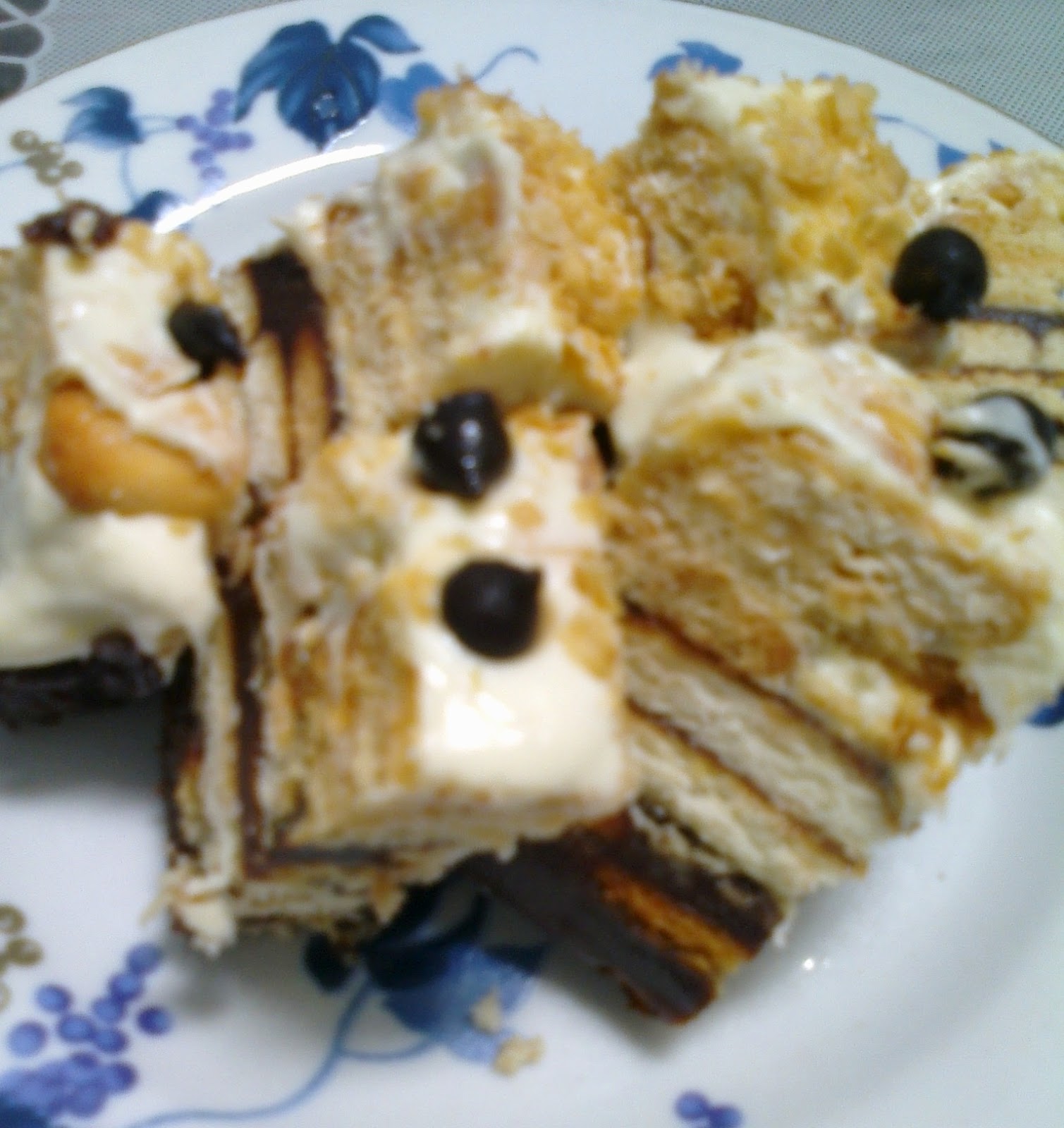 Suri hidup mama: Kek Batik Lapis Cheese