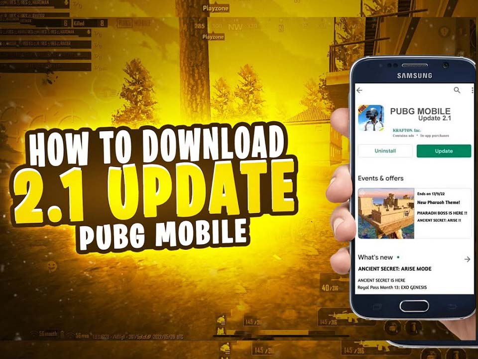 PUBG Mobile 2.1 update APK download 