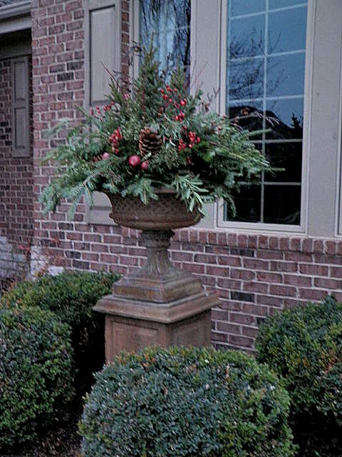 We designed this garden to showcase these gorgeous urns. My intention 