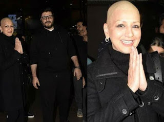 Beat Cancer Arrived In India Sonali Bendre,sonali bendre,sonali bendre come back india