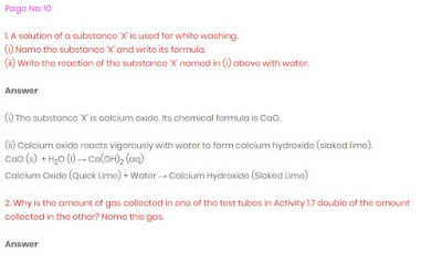 NCERT Solutions for class 10th Science Chapter 1