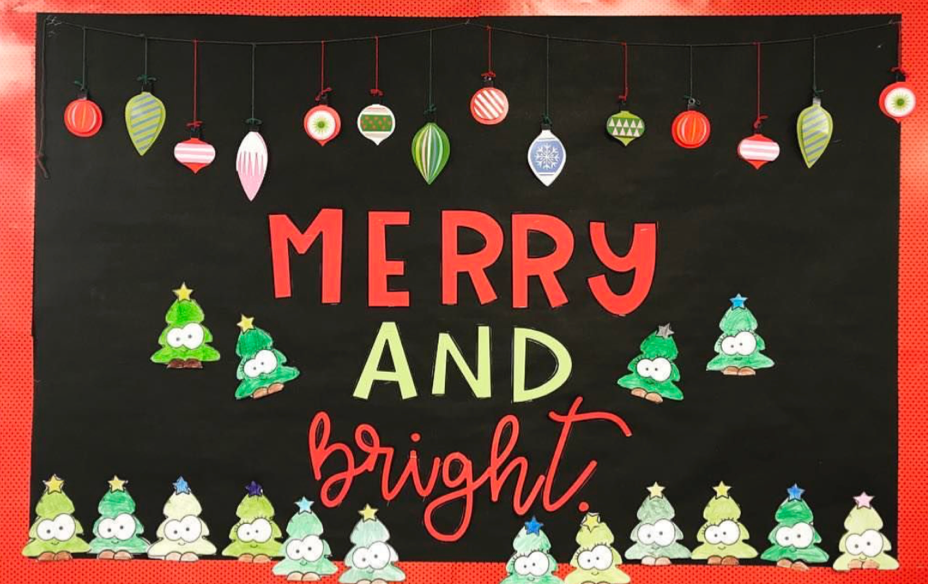 Awesome christmas buletin boards Christmas Bulletin Board Ideas Apples And Abc S