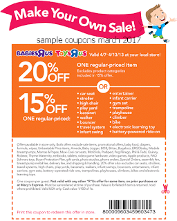 free Toys R Us coupons march 2017