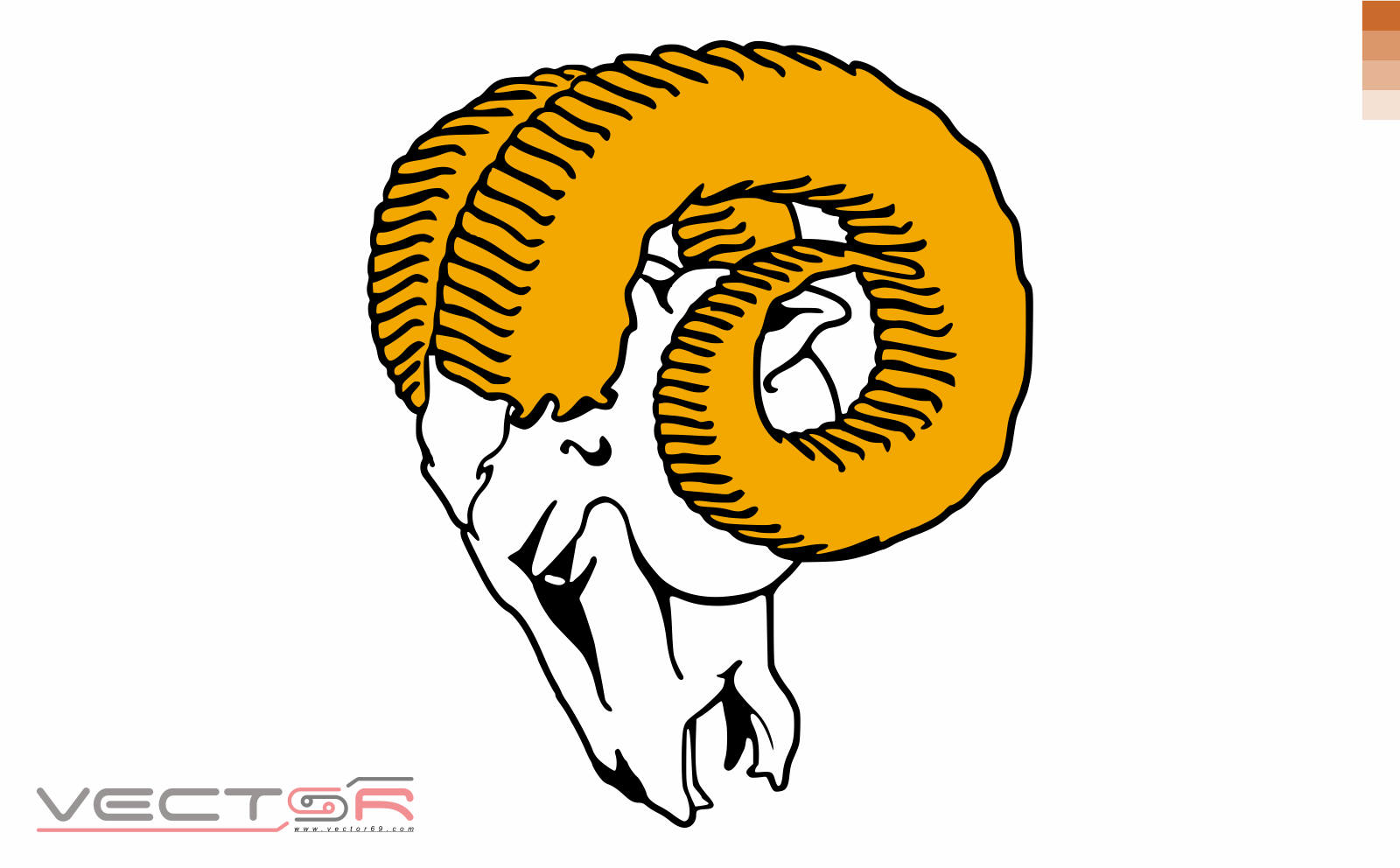 Los Angeles Rams (1948-1971) Logo - Download Vector File AI (Adobe Illustrator)