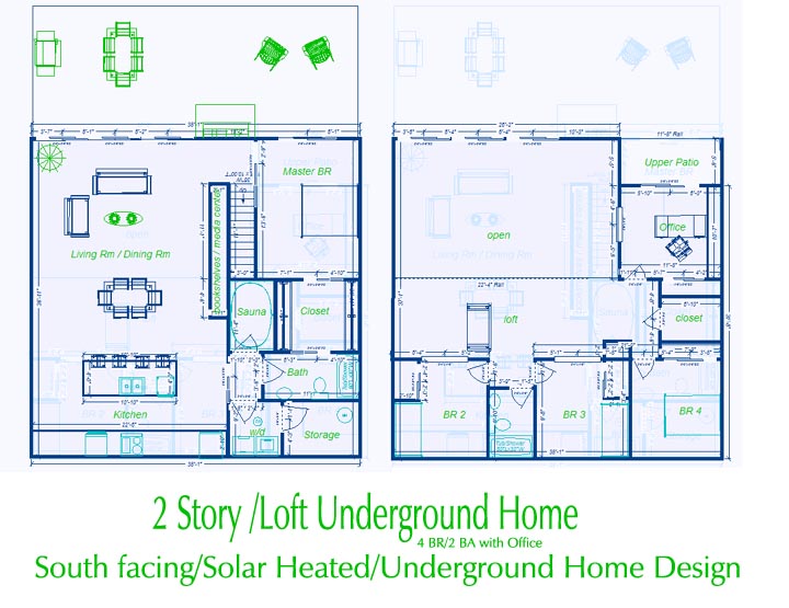 Simple Underground House Plans