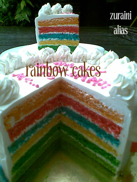 Semanis Gula : RAINBOW CAKE