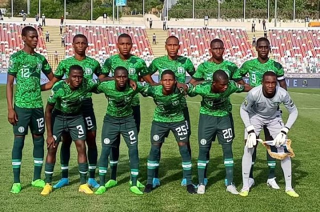 U-17 AFCON: Nigeria show class in win over Zambia - Algeria 2023