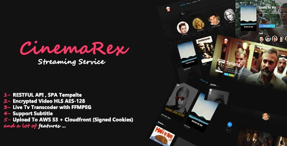CinemaRex v1.5.1 – Movies & TV Shows, Streaming Service