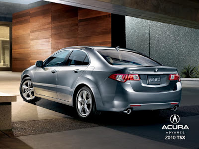 2010 Acura TSX Back