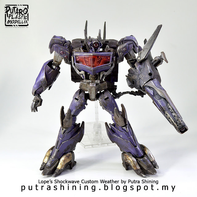 Transformers Prime Beast Hunters Voyager Class Shockwave Custom Weather by Putra Shining