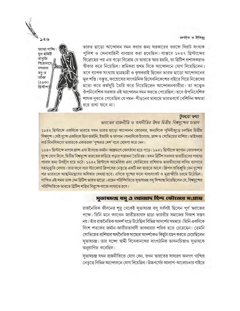 ভারতের জাতীয় আন্দোলনের আদর্শ ও বিবর্তন | সপ্তম অধ্যায় | অষ্টম শ্রেণীর ইতিহাস | WB Class 8 History