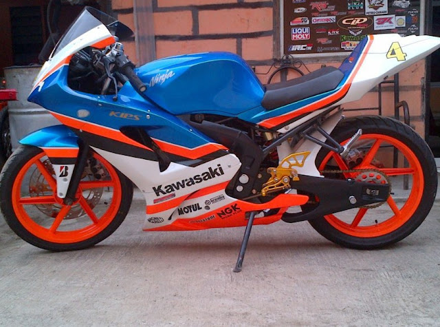 modifikasi ninja rr 150 new